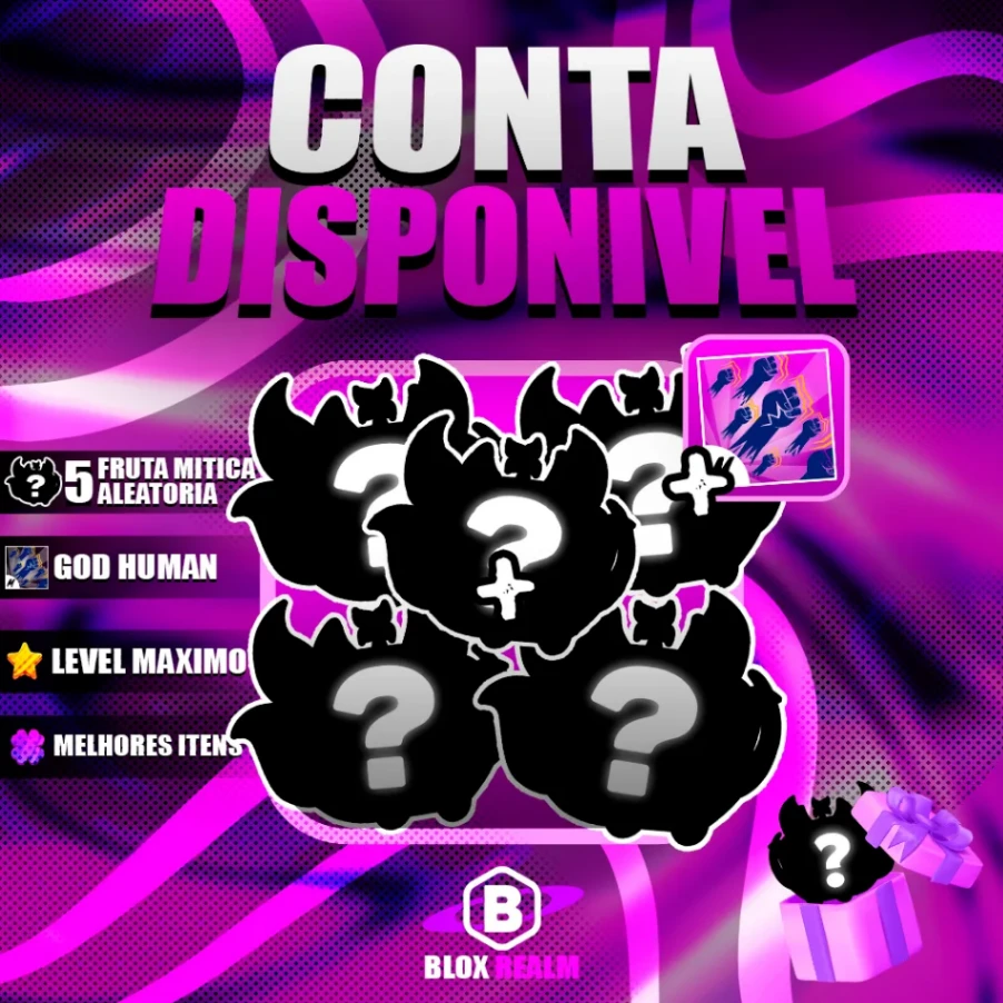 『 🎲 』 5 á 6 FRUTAS MÍTICAS ALEATÓRIAS + GODHUMAN + LEVEL MÁX