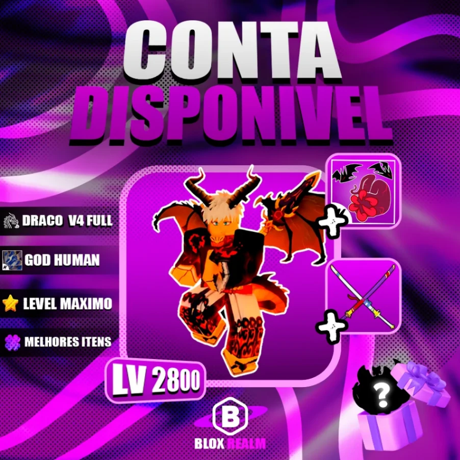 『 🐲 』DRACO FULL V4 + SANGUINE ART +  CDK +💪 GODHUMAN + LEVEL MÁXIMO