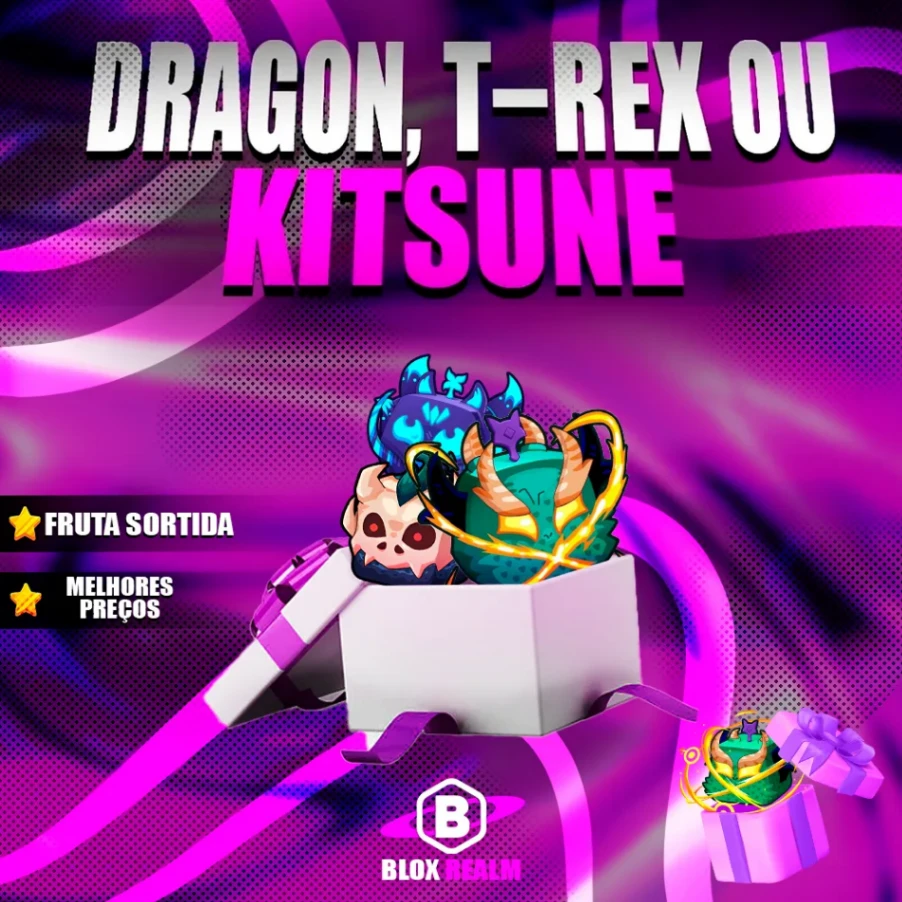 🦊🐲🦖  DRAGON T-REX OU KITSUNE NO INVENTÁRIO [🔥 Popular 🔥]