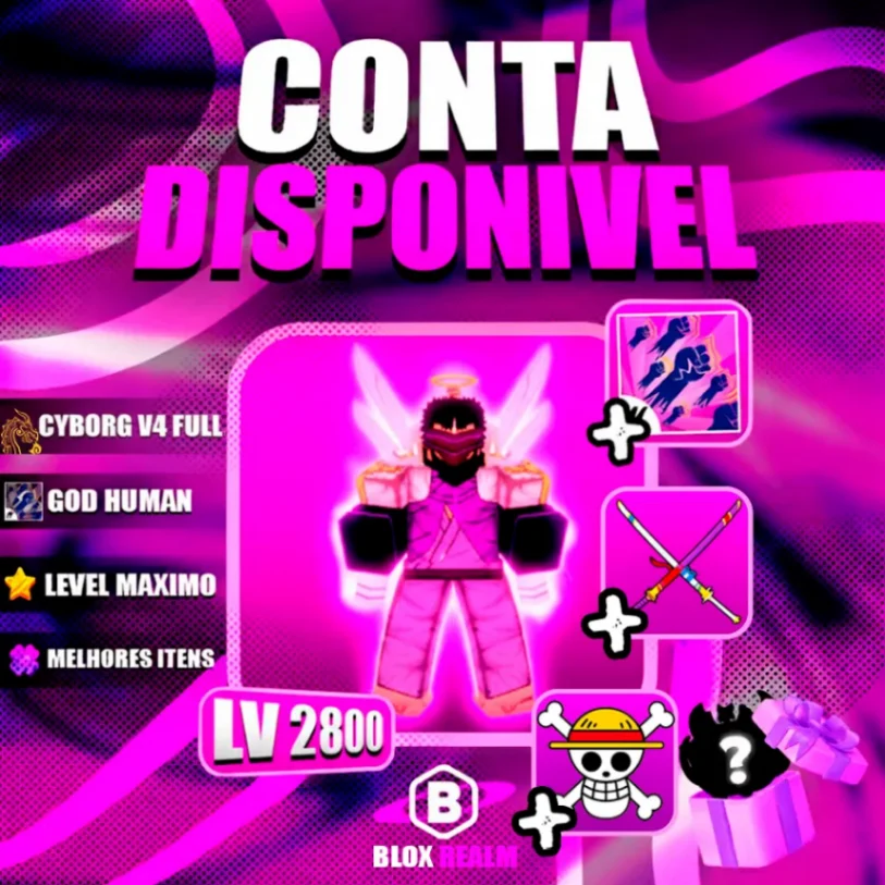 『🤖』 CYBORG FULL V4 +10~30 MILHÕES DE BOUNTY + CDK + 💪 GODHUMAN + LEVEL MÁXIMO