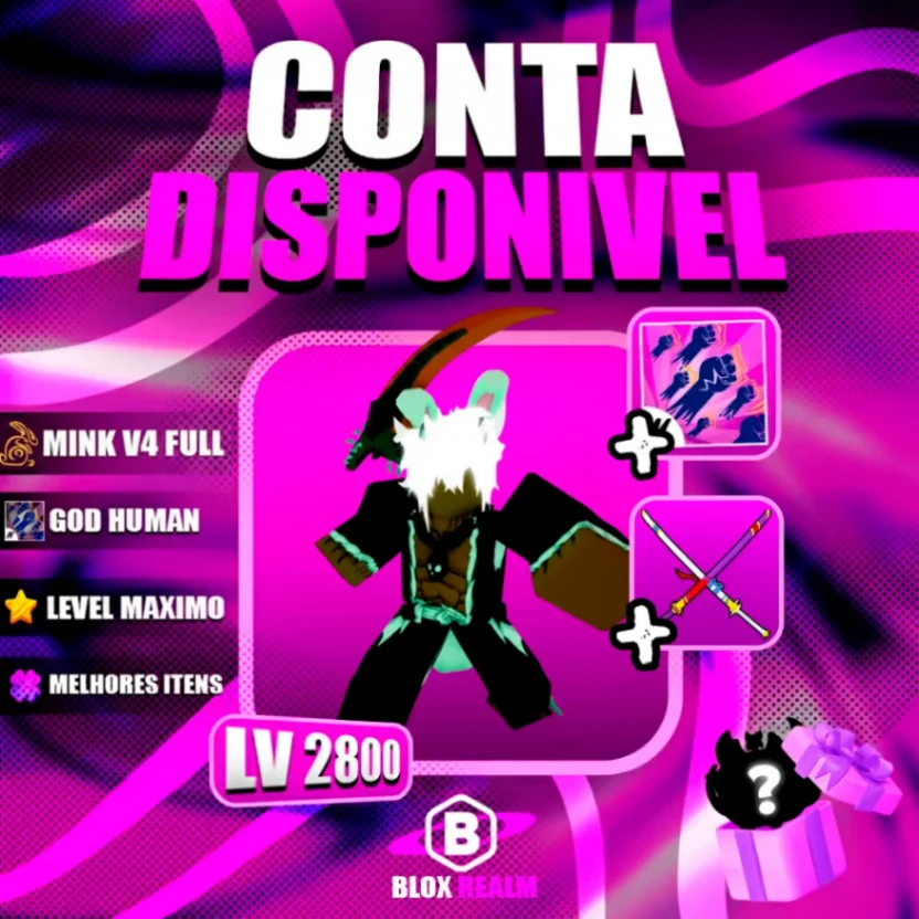 『🐰』 MINK FULL V4 + CDK + 💪 GODHUMAN + LEVEL MÁXIMO