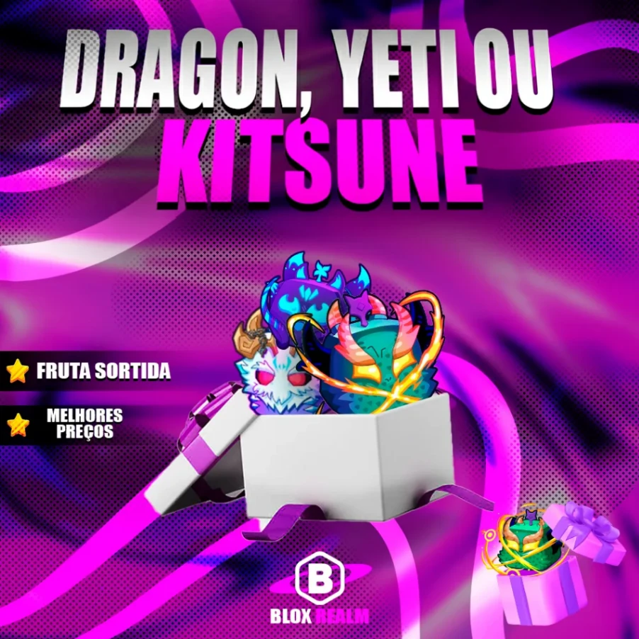 🦊❄️🐲  DRAGON YETI OU KITSUNE NO INVENTÁRIO [🔥 Popular 🔥]