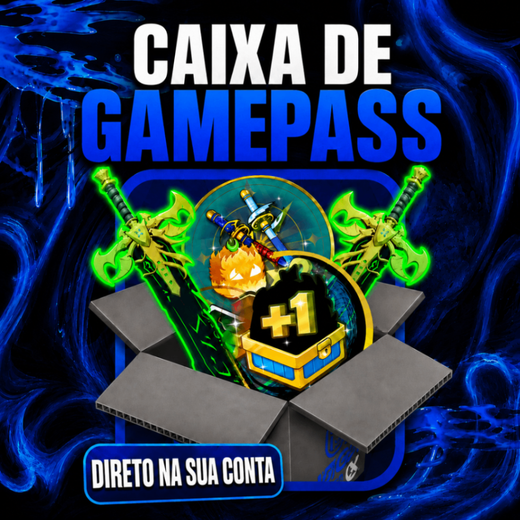 [🎁] CAIXA DE GAMEPASS PERMANENTES
