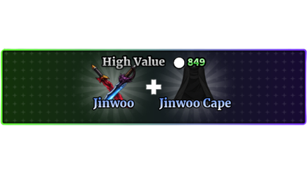 HIGH VALUE + JINWOO+ JINWOO CAPE