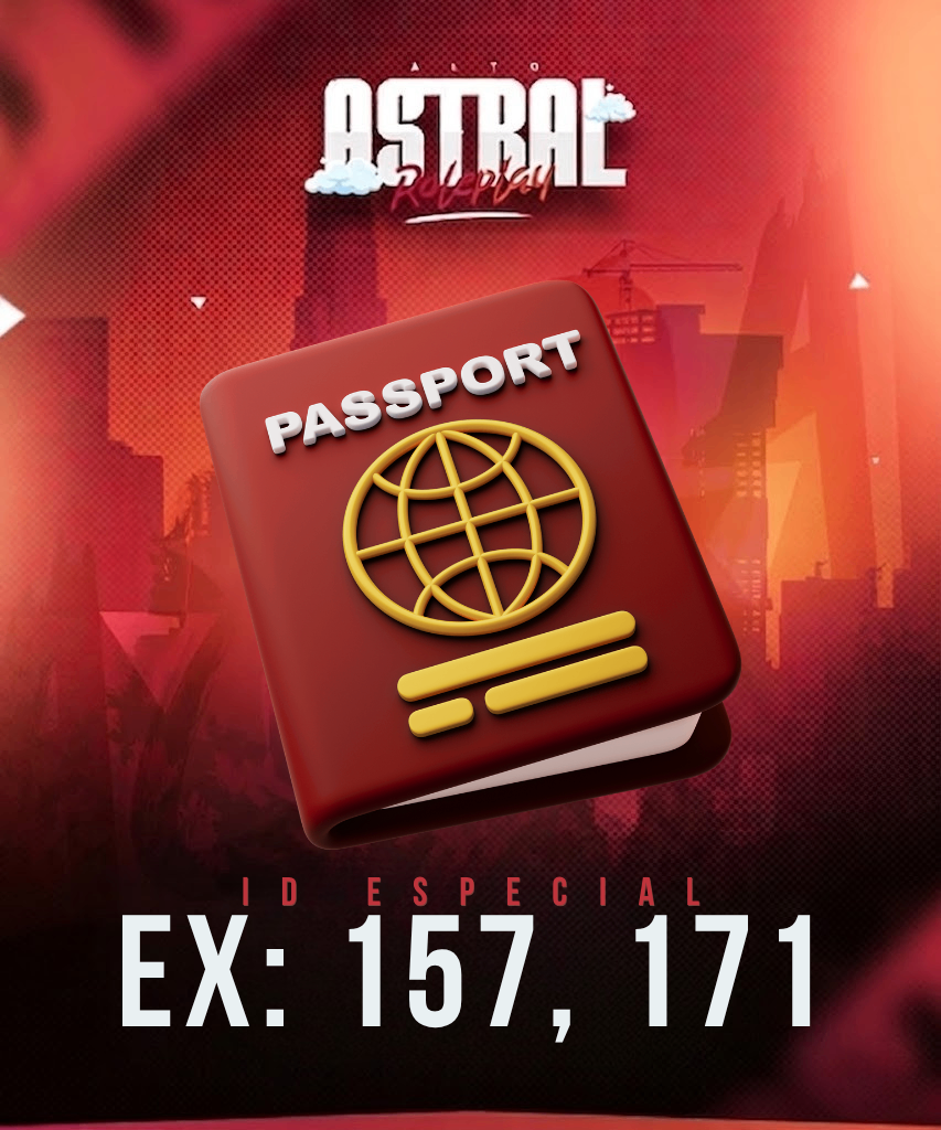 Passaporte Especial (67, 69, 157, 171, 190, 244, 420)