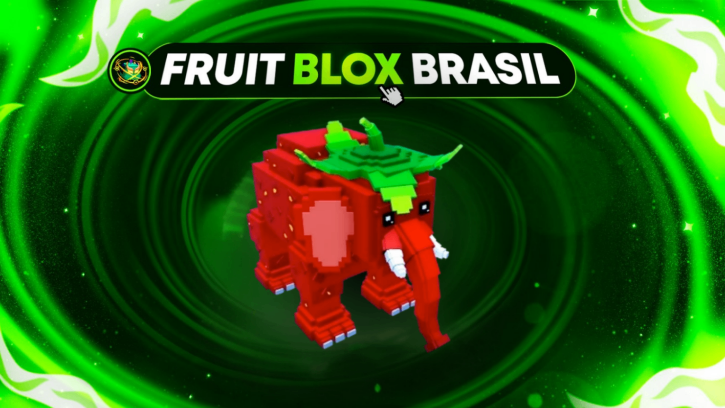 🍓 3X STRAWBERRY ELEPHANT