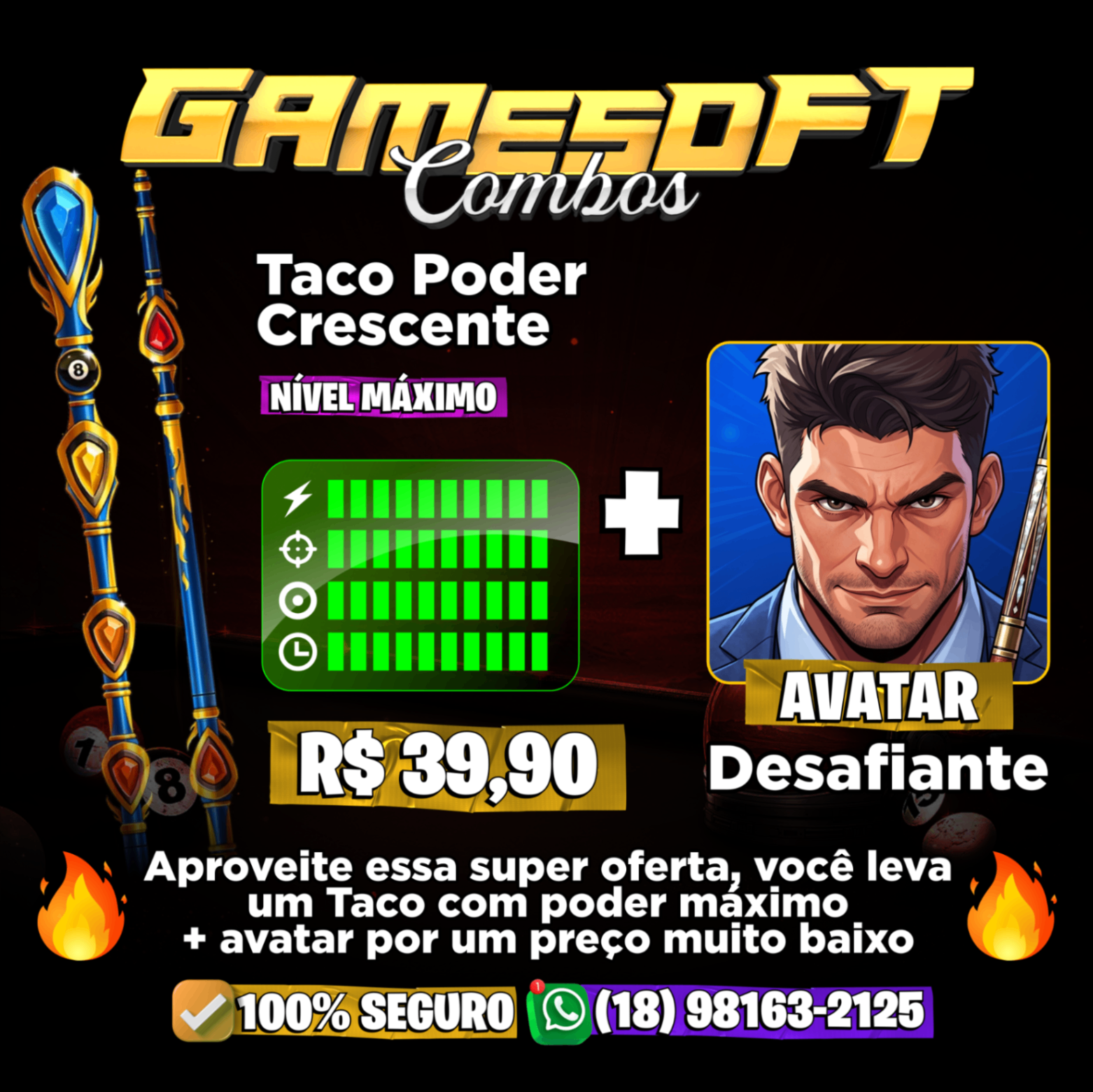 [IMPERDÍVEL] TACO FULL + AVATAR