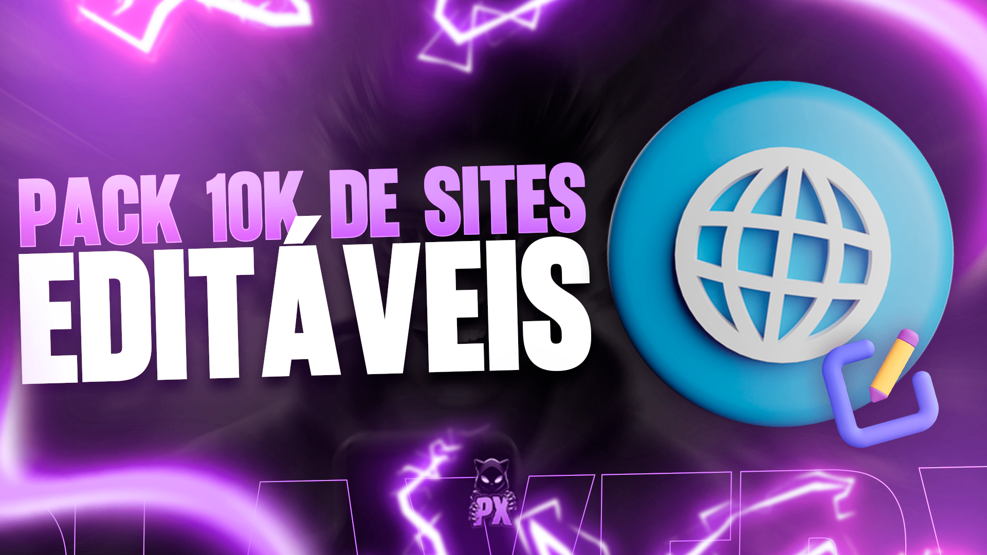 💜・PACK 10K DE SITES EDITAVEIS