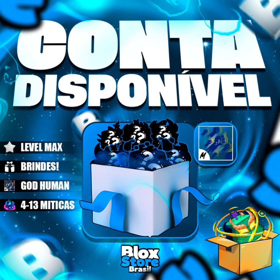 🍉🍇🍊 Lvl Max + 4-13 Frutas Míticas No Inventário