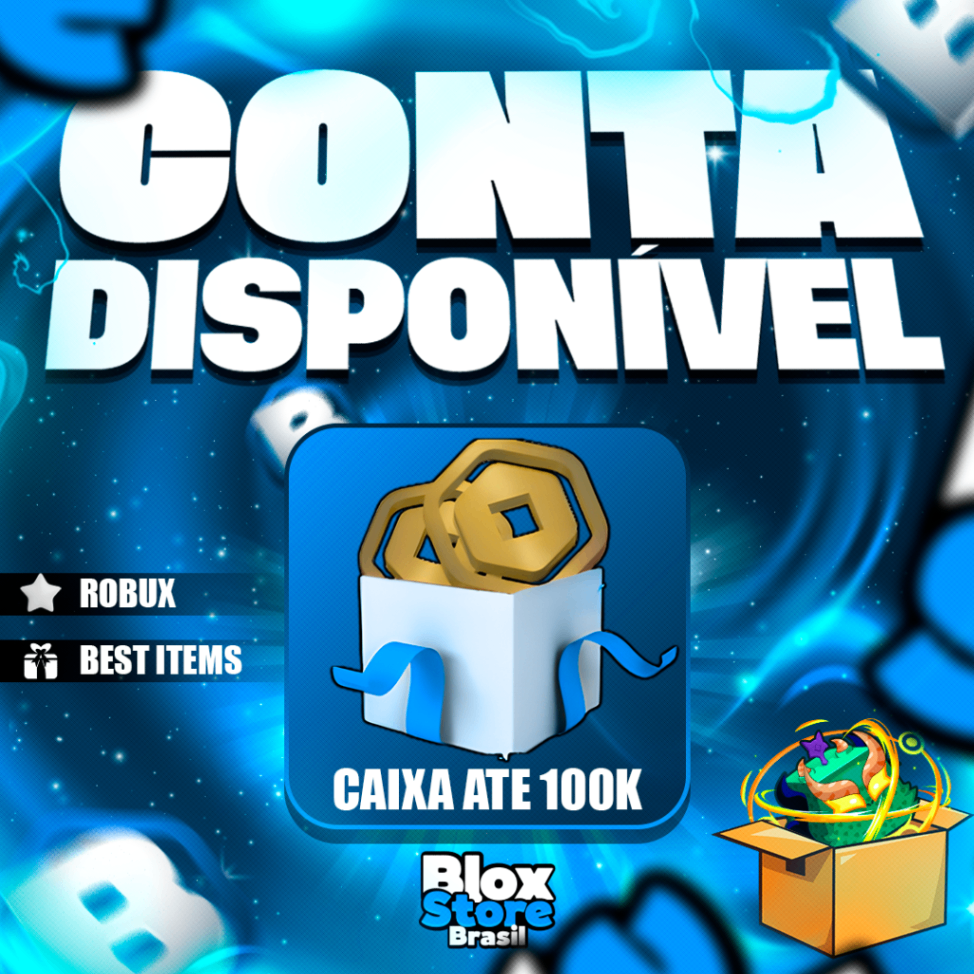 💎 CAIXA ROBUX –  até 100.000 Robux
