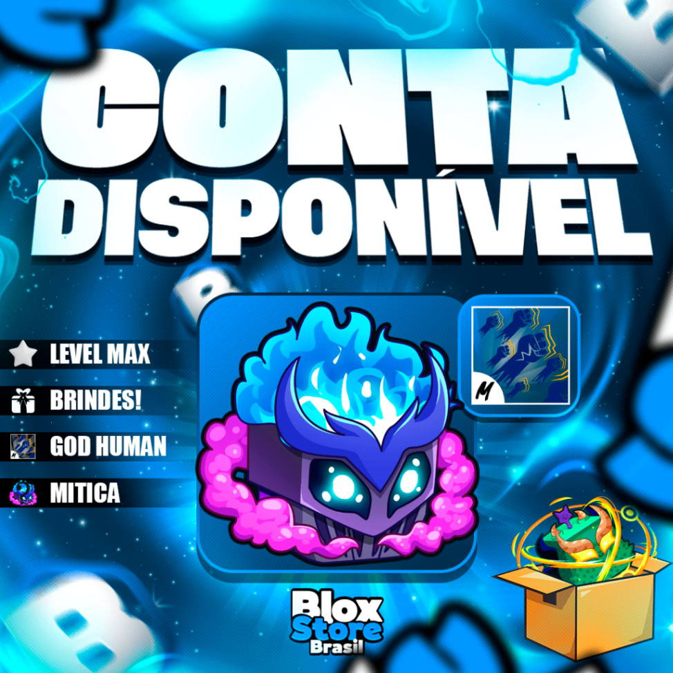 ☁️ Lvl Max + Ghm + Gás No Inventário