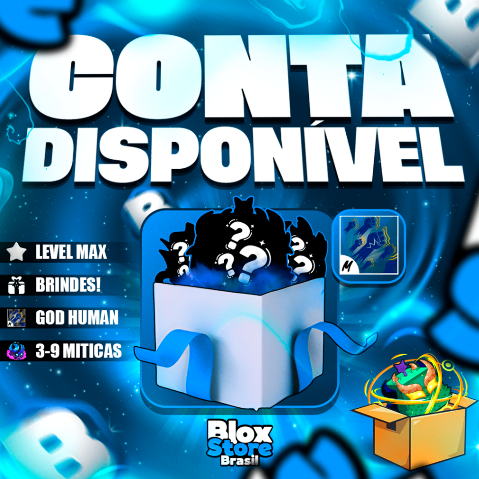 🍉🍇🍊 Lvl Max + 3-9 Frutas Míticas No Inventário