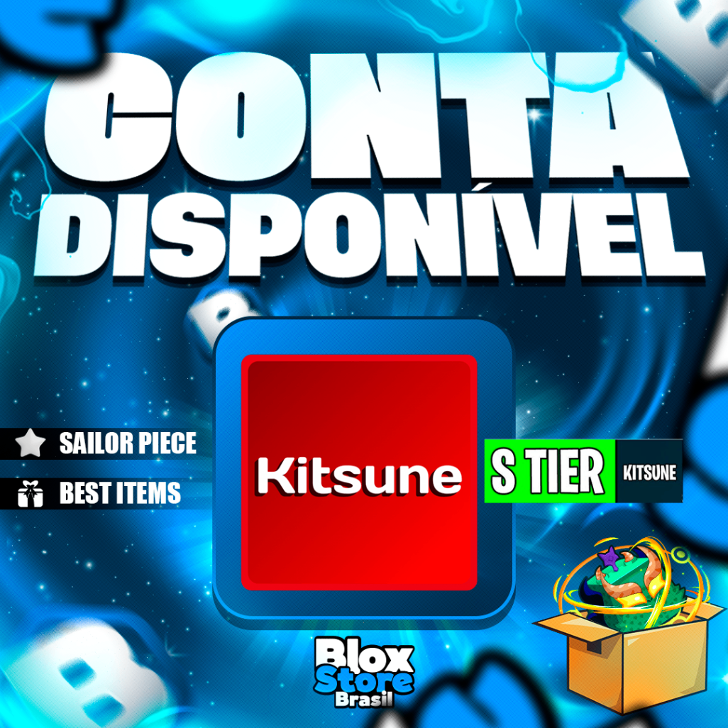 🦊 Conta level maximo + RAÇA KITSUNE