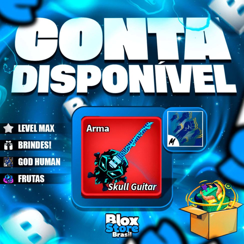 🎸 Conta Level Max + Soul Guitar + God Human (Premium)