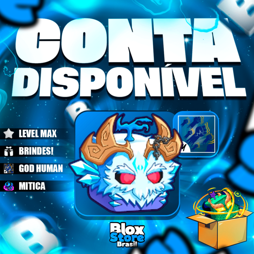❄️ Lvl Max + Ghm + Yeti No Inventário (Promoção Do Ano)