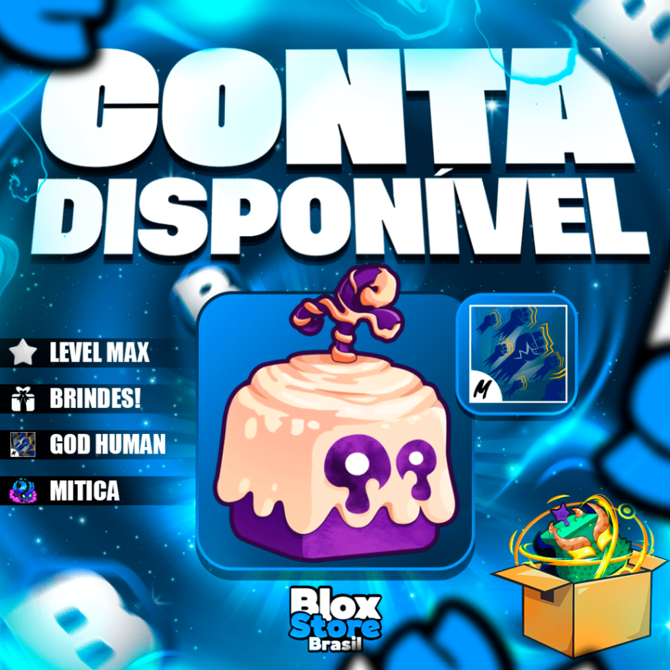🍩 Lvl Max + Ghm + Dough No Inventário
