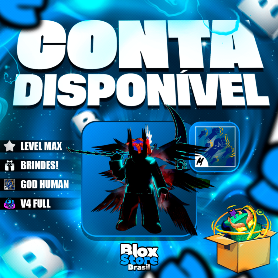 💀 Lvl Max + Ghm + Raça V4 Full Ghoul