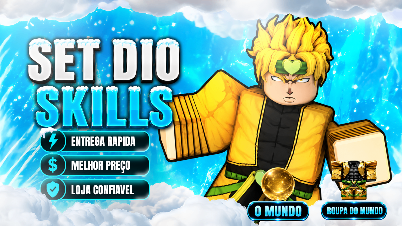 🟡 THE WORLD + WORLD OUTFIT (VISUAL + PODER) (1299 ROBUX)