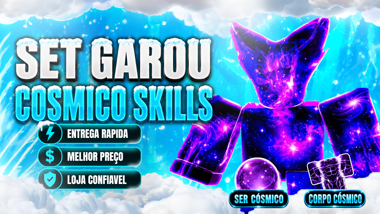🌌 SER COSMICO + COSMIC OUTFIT (VISUAL + PODER) (1299 ROBUX)