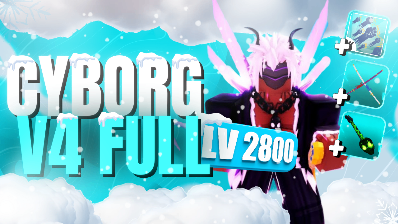 [🤖⚔️] CYBORG V4 (FULL) + LV2800 + GHM + CDK + SG