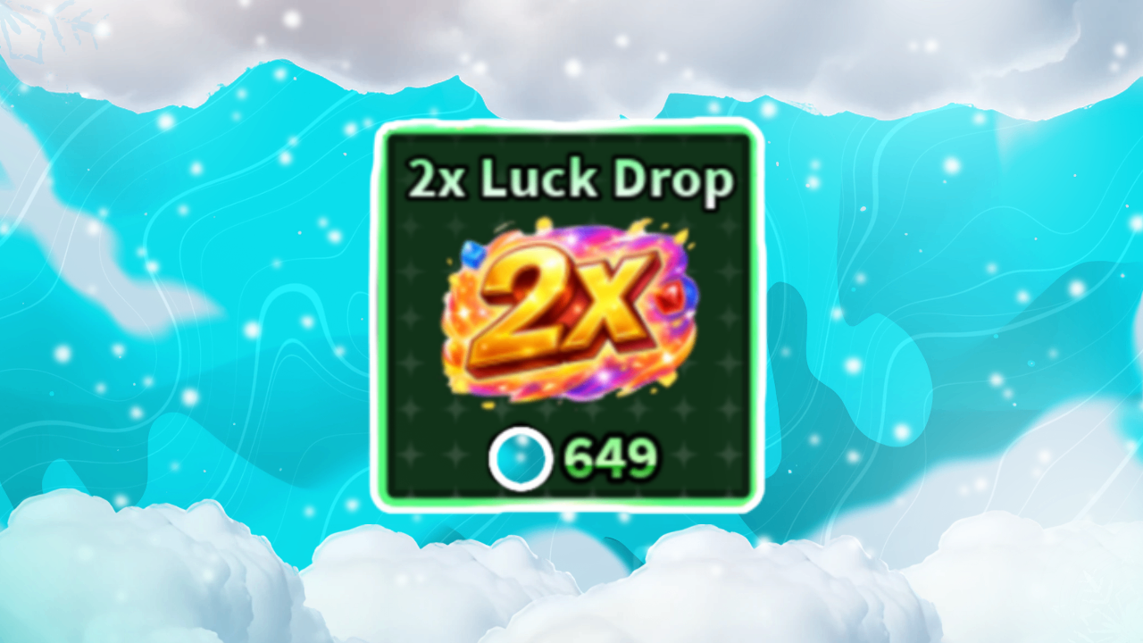 🍀 2X LUCK (SORTE DOBRADA!) (ROBUX)