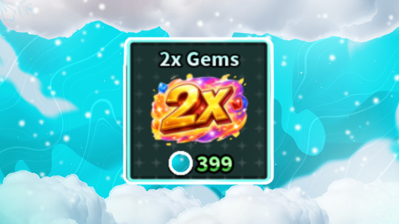 💎 2X GEMS (GEMAS EM DOBRO!) (ROBUX)