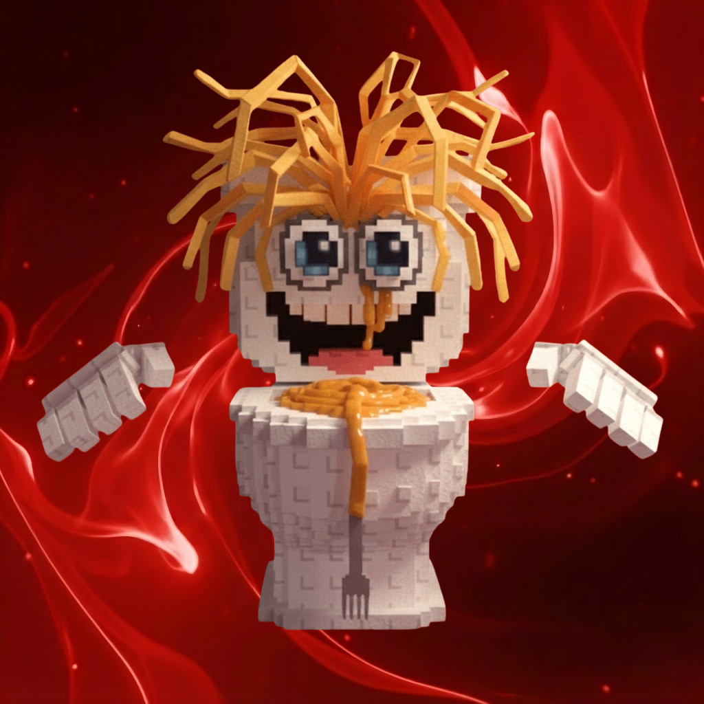 SPAGHETTI TUALETTI 🔥 (1M/S ate 1B/S, PODE VARIAR!)