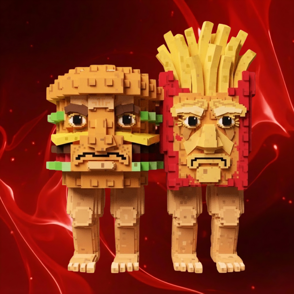 BURGURO AND FRYURO 🔥 (1M/S ate 1B/S, PODE VARIAR!)
