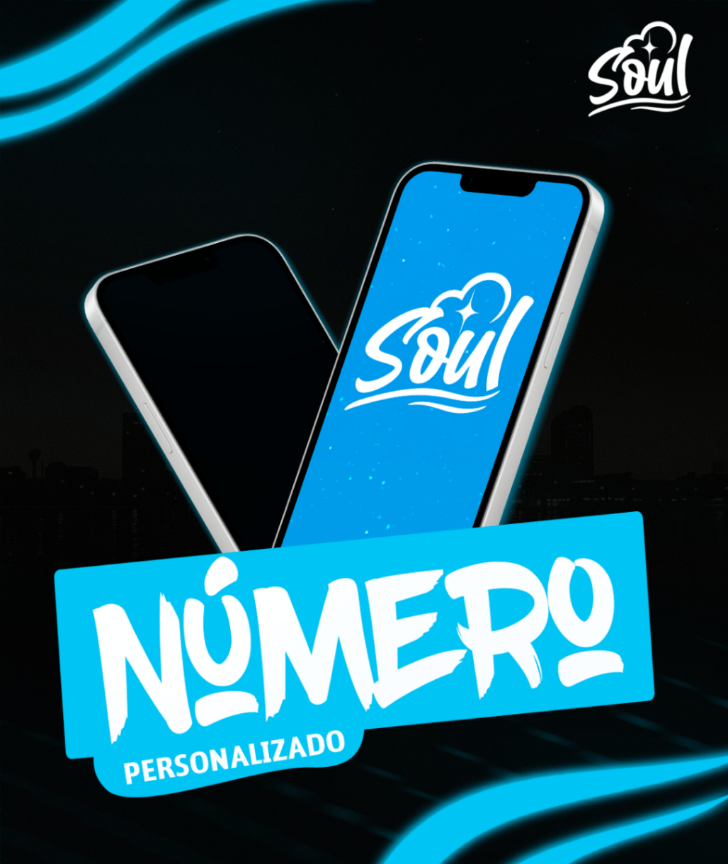 Número Personalizado - 2 dígitos