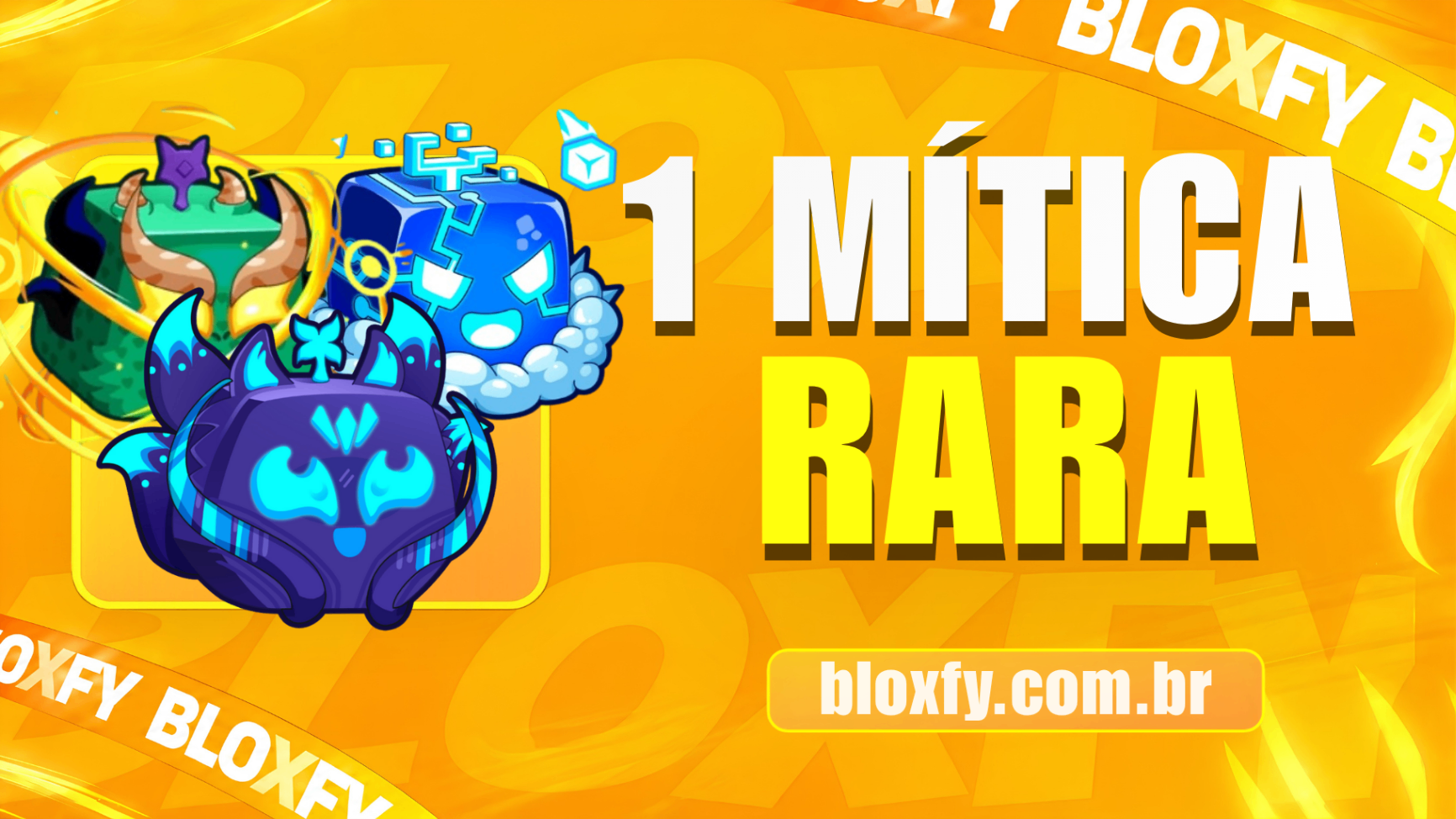🎁  1 MÍTICA RARA NO BÁU + LEVEL ALEATÓRIO