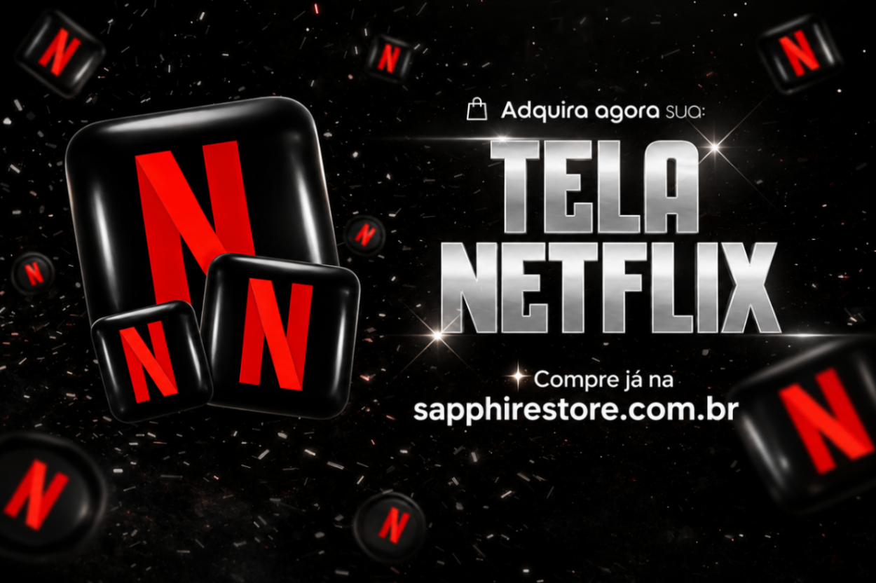 Netflix Compartilhado (NFA) - Mensal - Entrega automatica