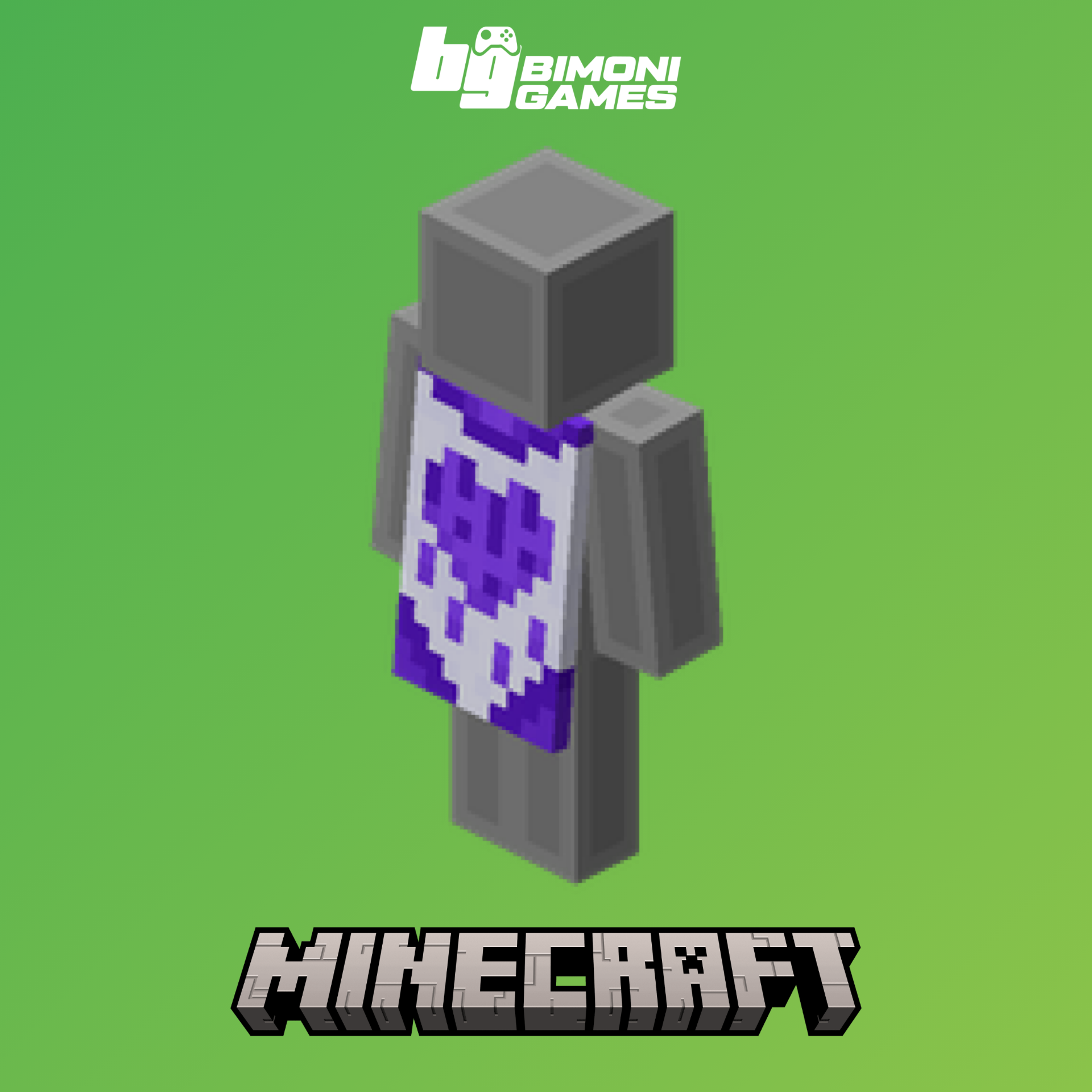 Minecraft Purple Heart Cape - Código de Ativação (PC e Xbox)