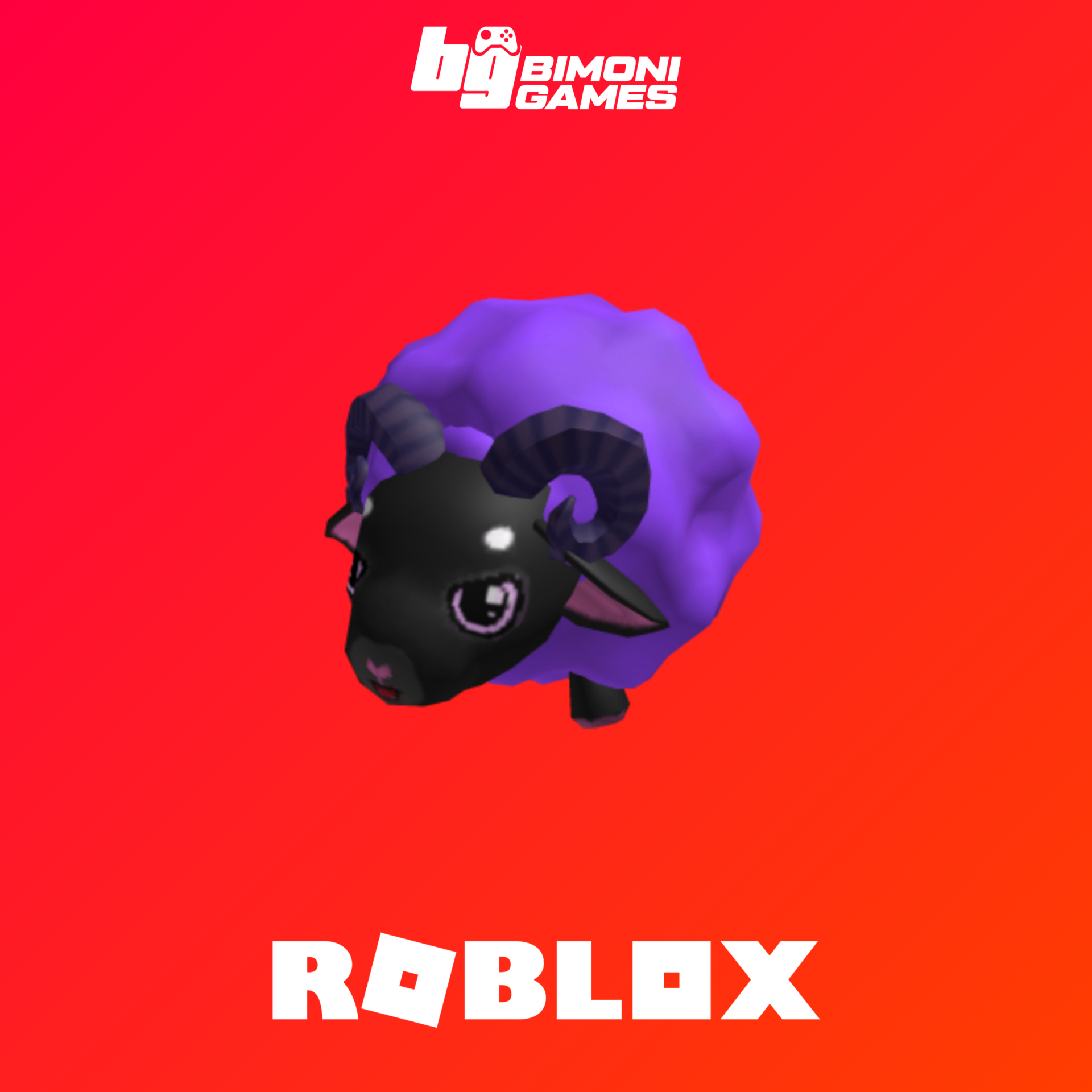 Roblox - Void Sheep Shoulder Pet (Acessório)