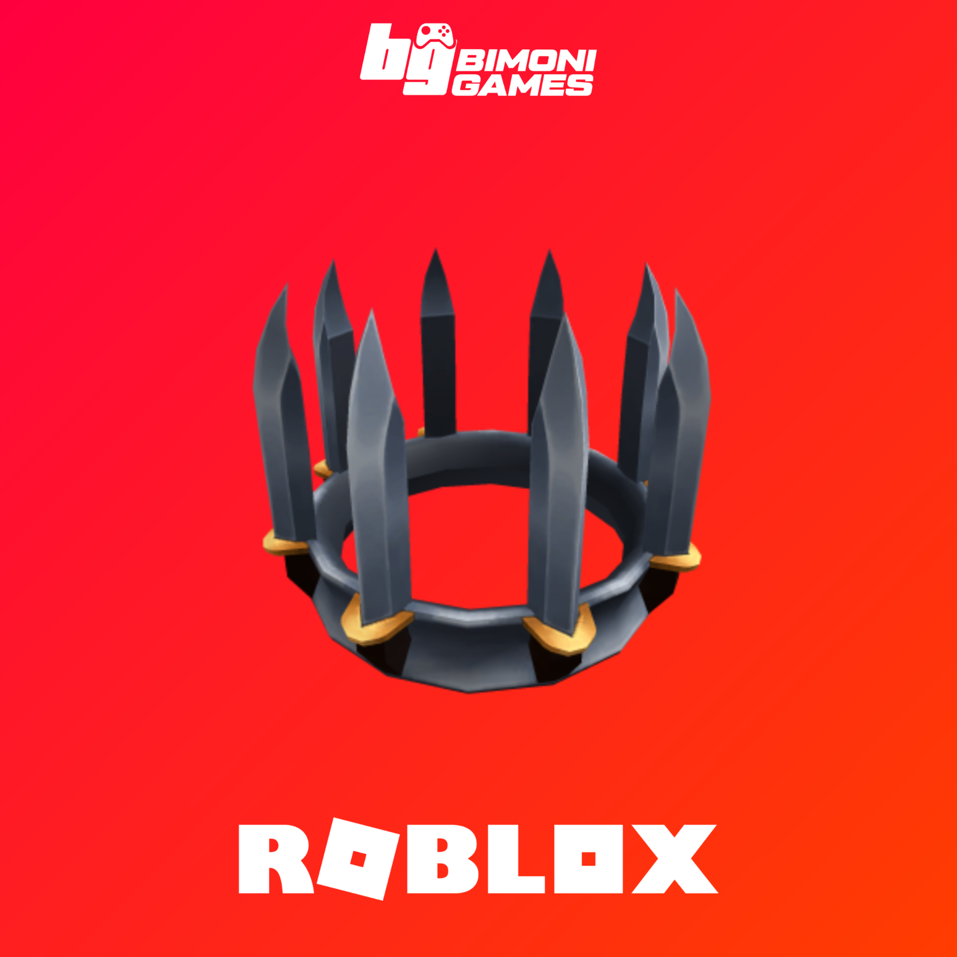 Roblox - Knife Crown (Acessório)