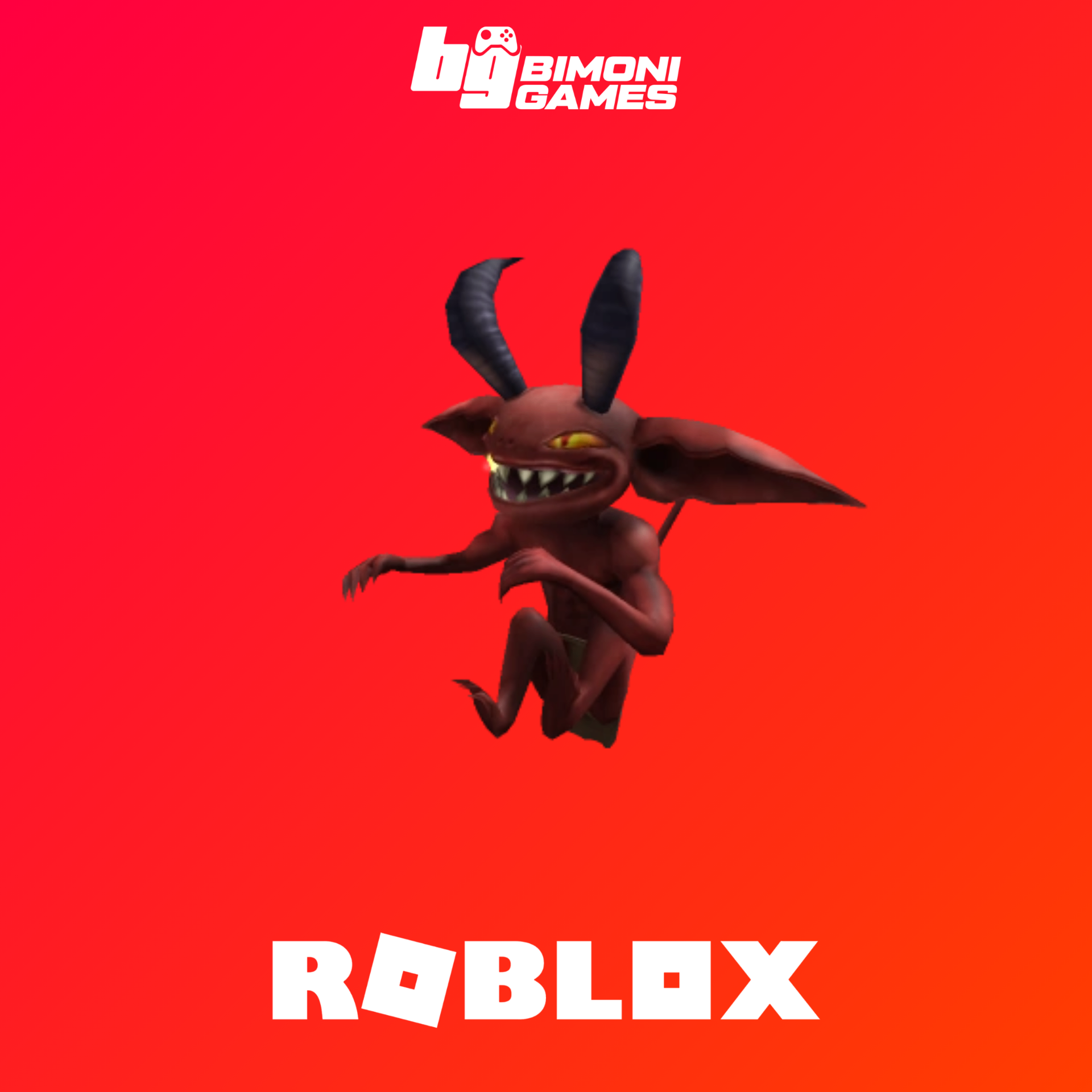 Roblox - Delinquent Demon (Acessório)