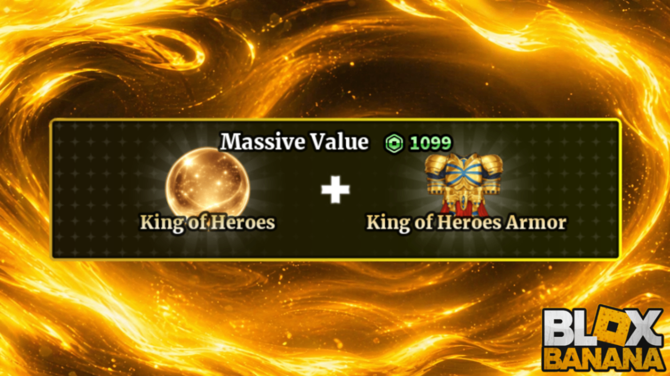 🎫 King of Heroes  King of Heroes Armor (1099)