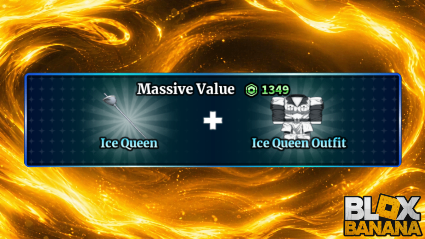 🎫 Ice Queen  Ice Queen Outfit (1349)