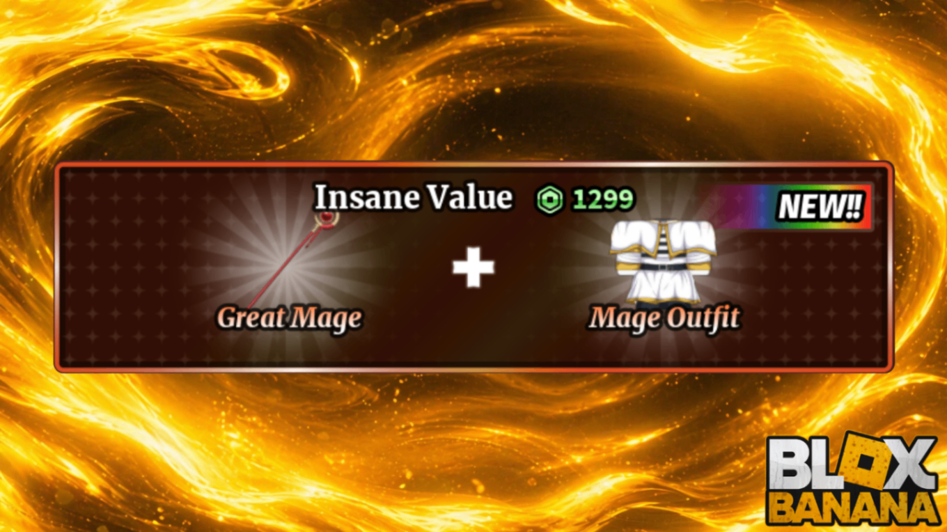 🎫 Great Mage  Mage Outfit (1299)
