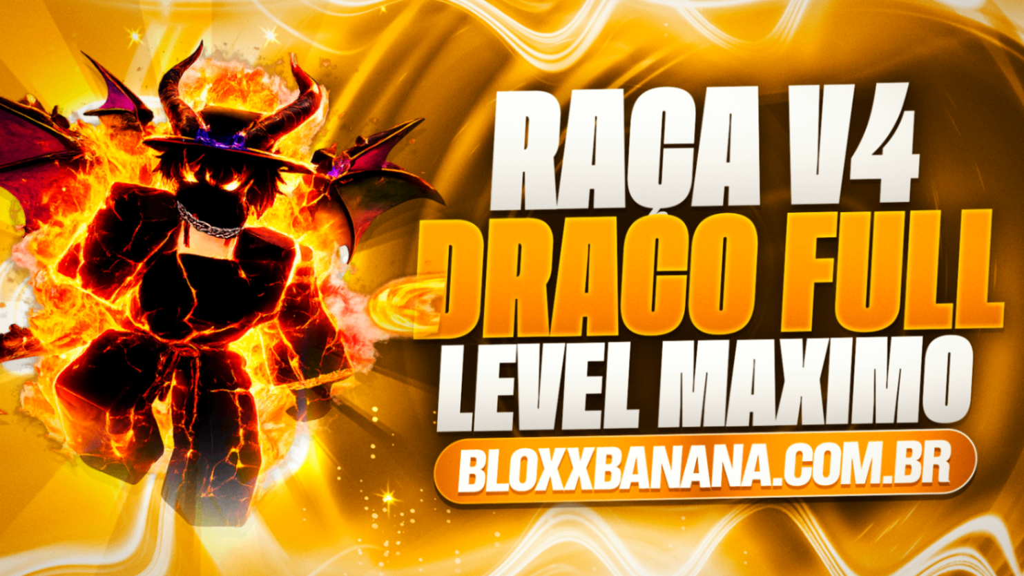 🐉 LVL 2800 + RAÇA V4 DRACO