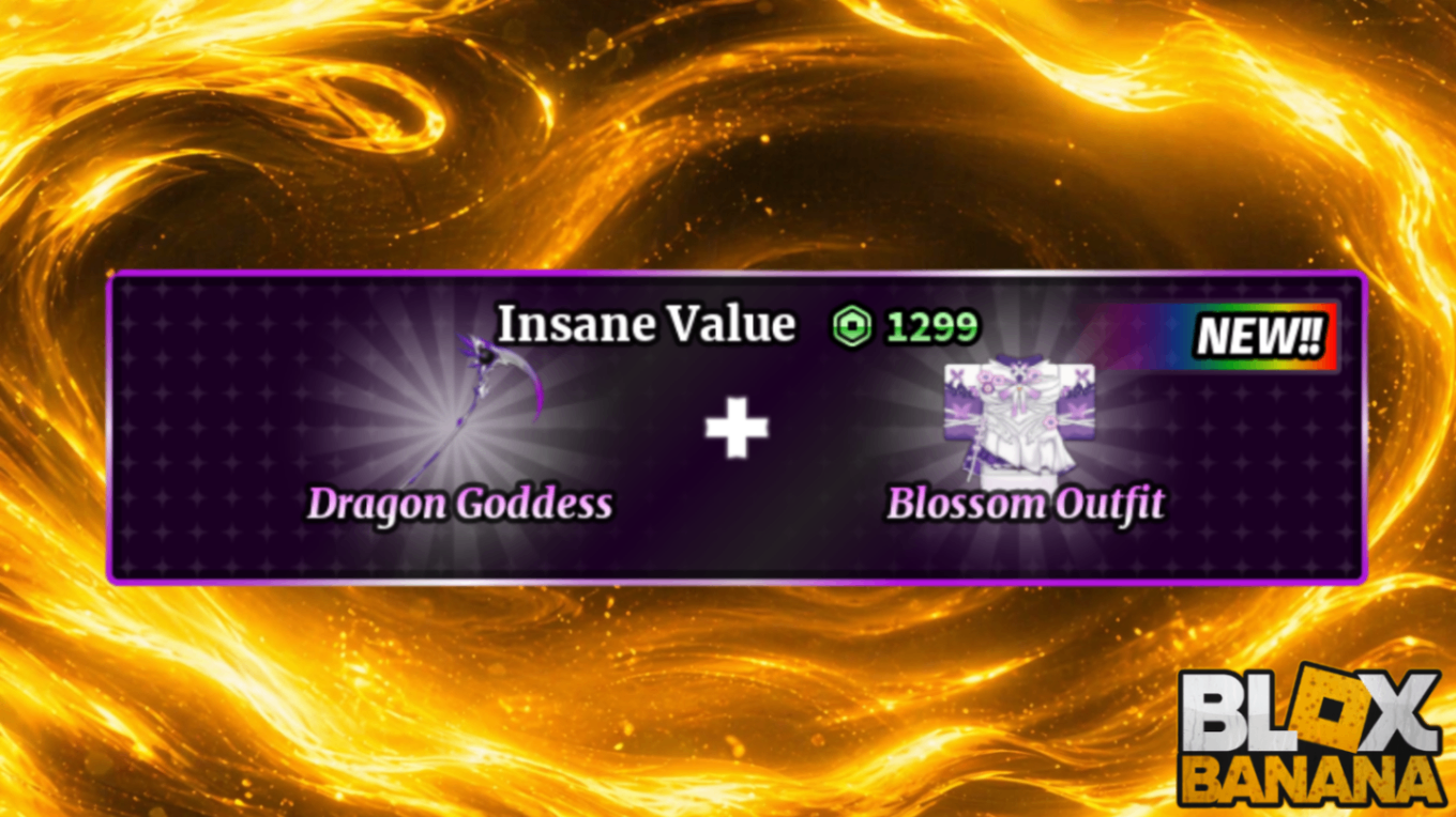 🎫 Dragon Goddess + Blossom Outfit (1299)