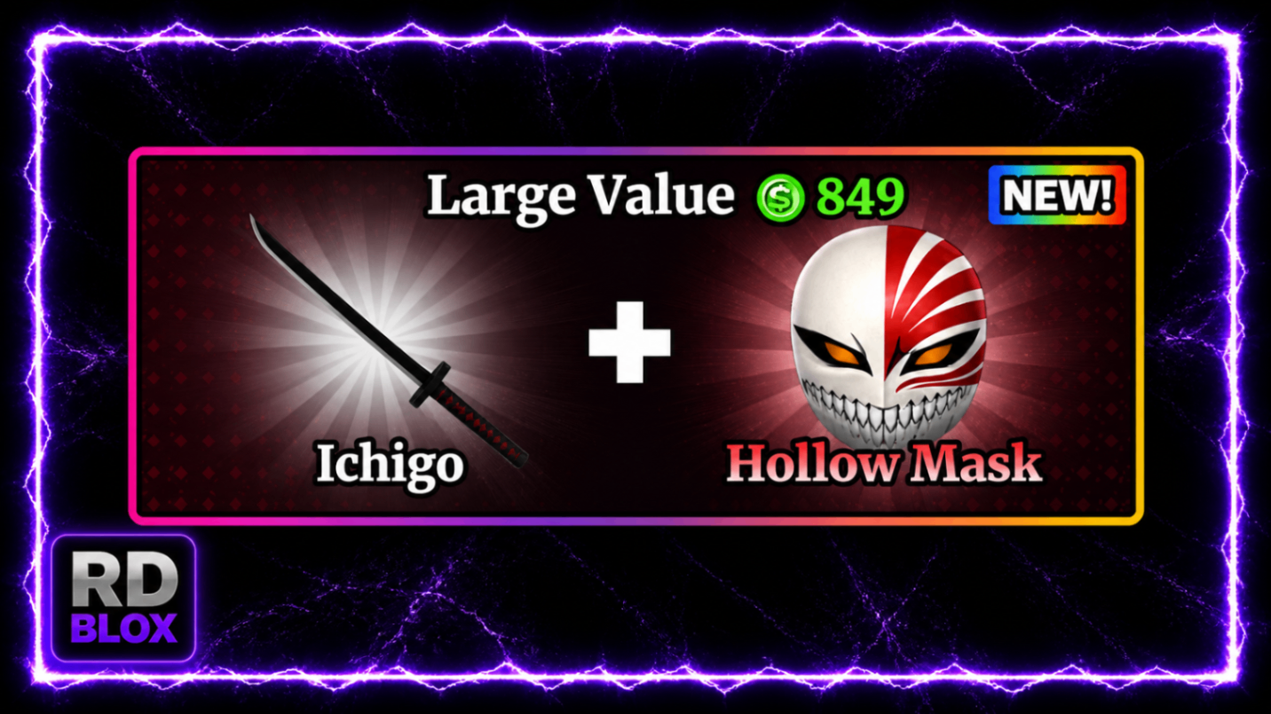 🤑 🎁 ICHIGO + HOLLOW MASK