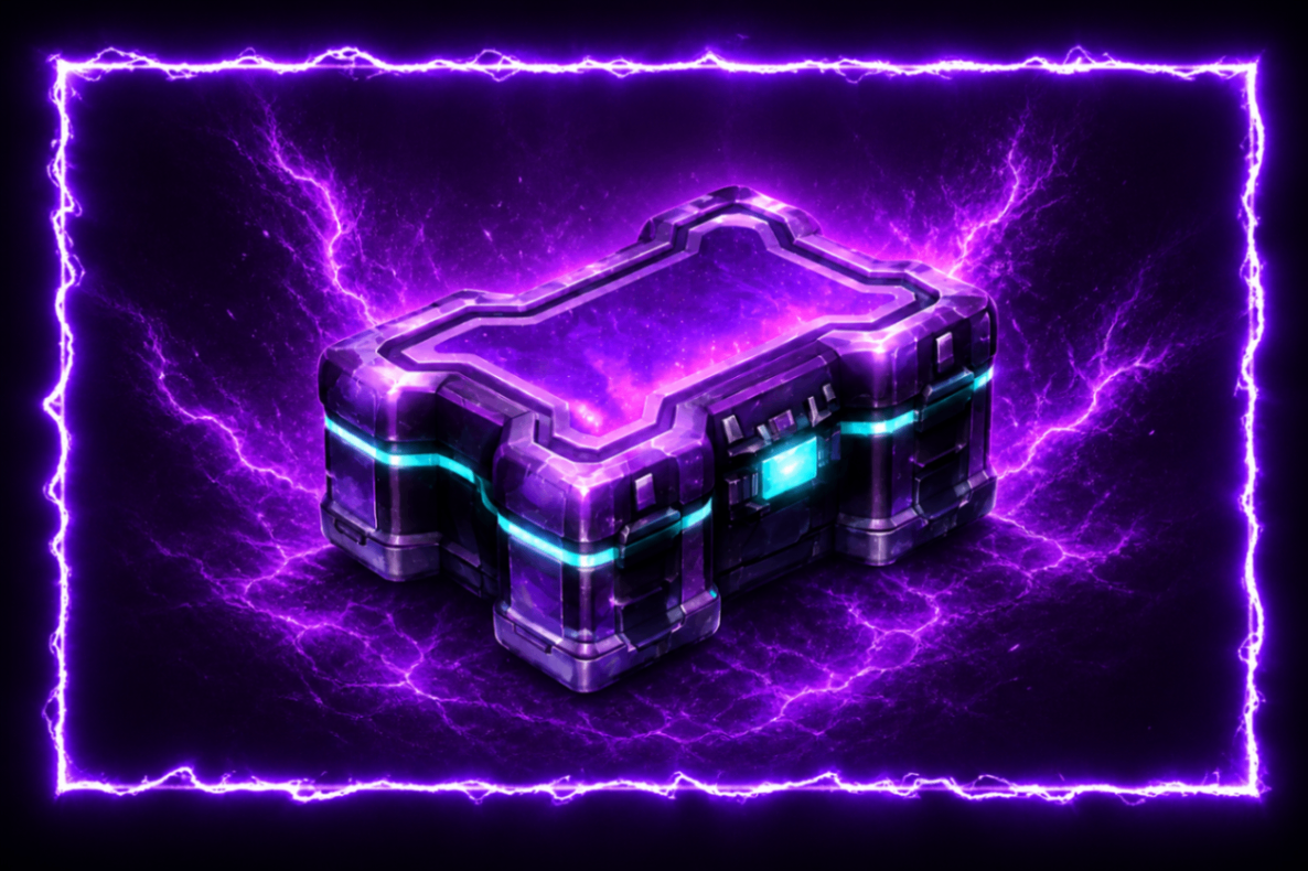 🦾🟣 COSMETIC CRATE ( 500 UNIDADES )