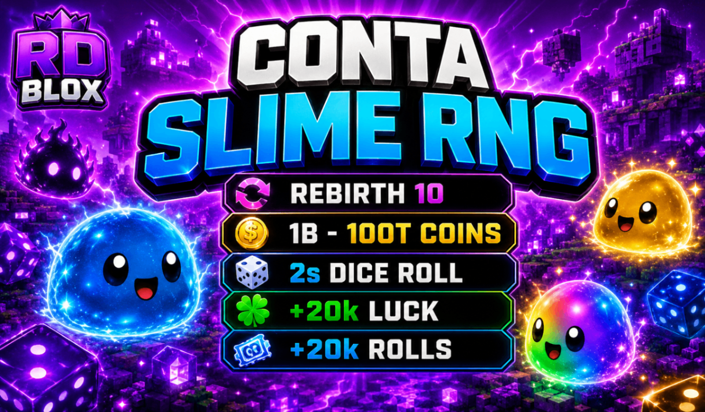 CONTA COM 10 REBIRTH 1T A 50T DE COINS E 20K LUCK