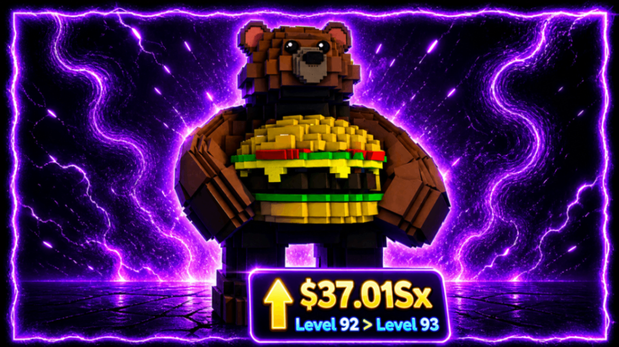 🎈🐻 BEARINI BURGERINI 2SP A 4SP (LVL 200)