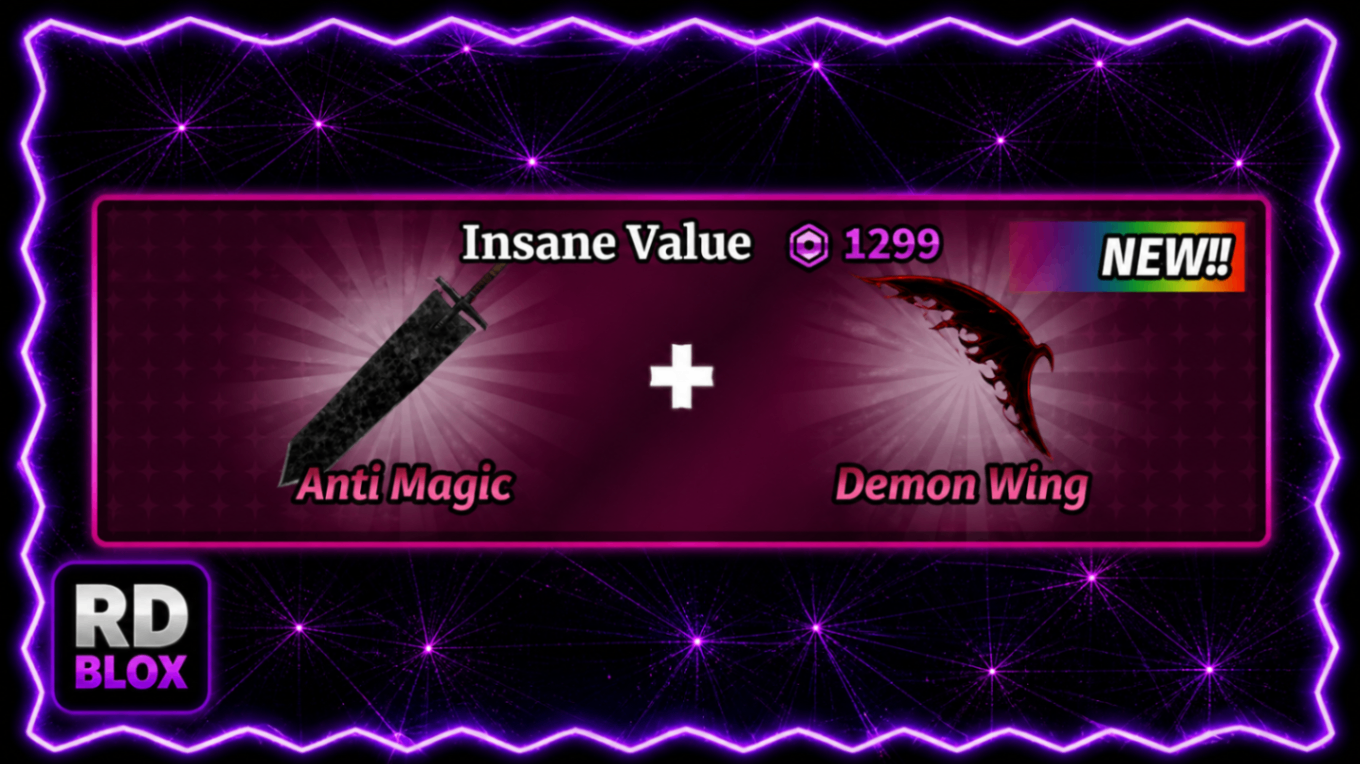 🎁 ANTI MAGIC + DEMON WING