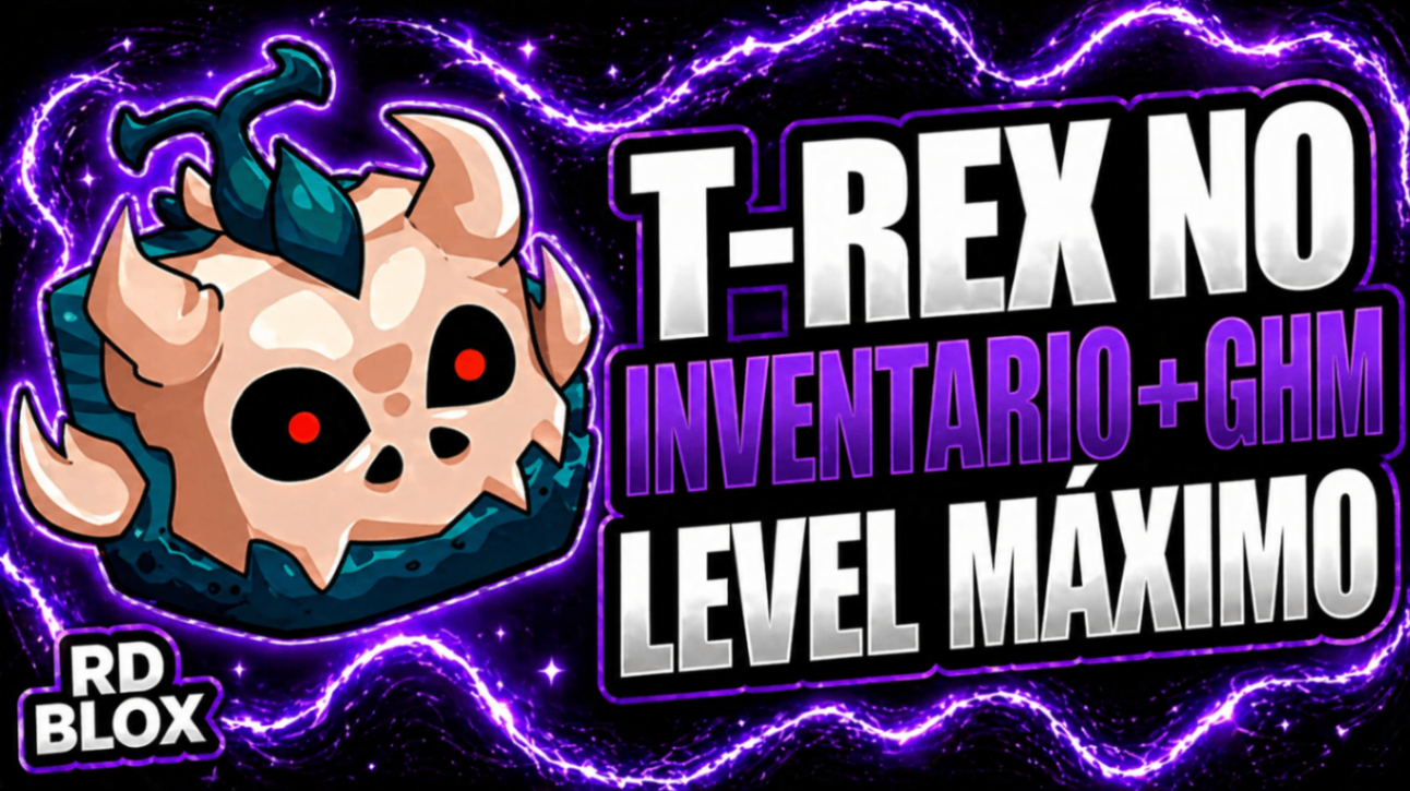 📦🦖  LVL 2800 + GHM + T-REX NO INVENTÁRIO