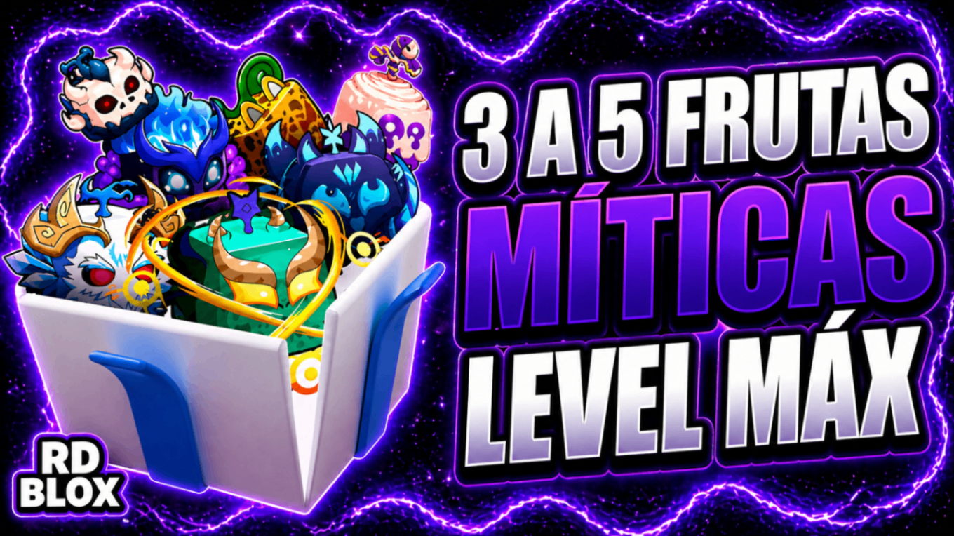 🔴 LVL 2800 + GHM + 3 A 5 FRUTAS MÍTICAS (CONTAS BLOX FRUITS)