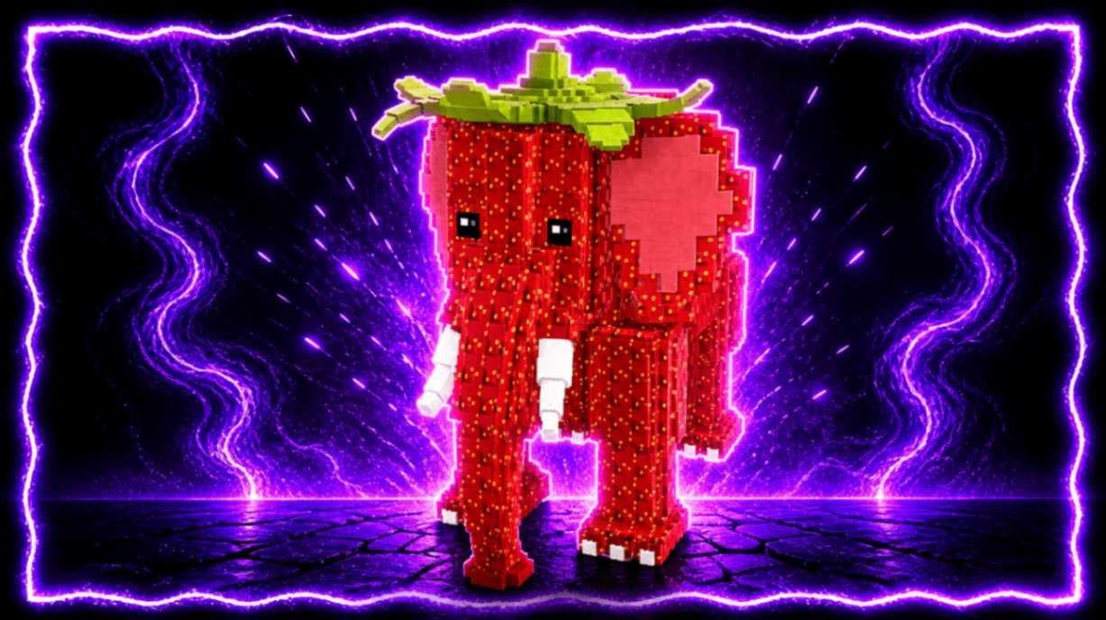 🎈🍓🐘STRAWBERRY ELEPHANT (LVL 200)