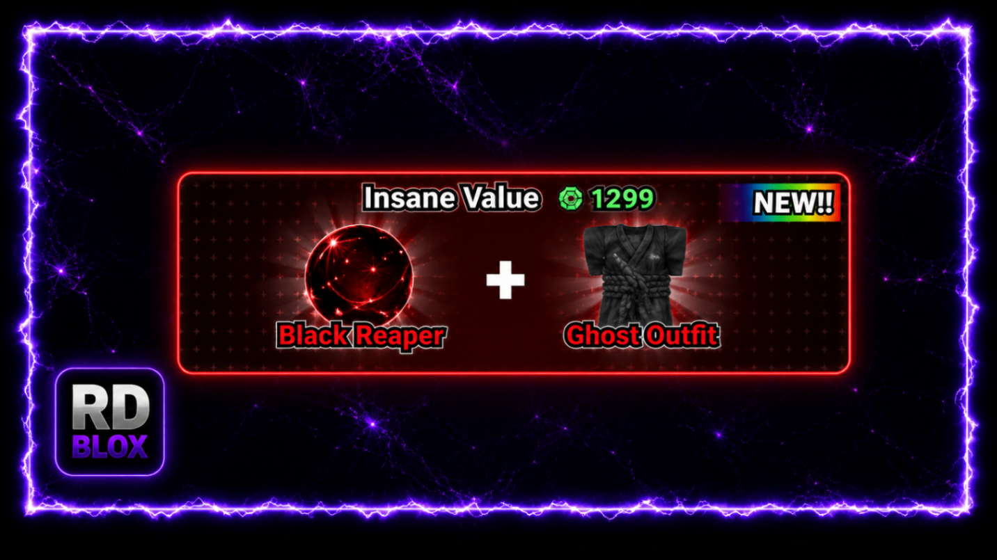 🎁 BLACK REAPER + GHOUL OUTFIT