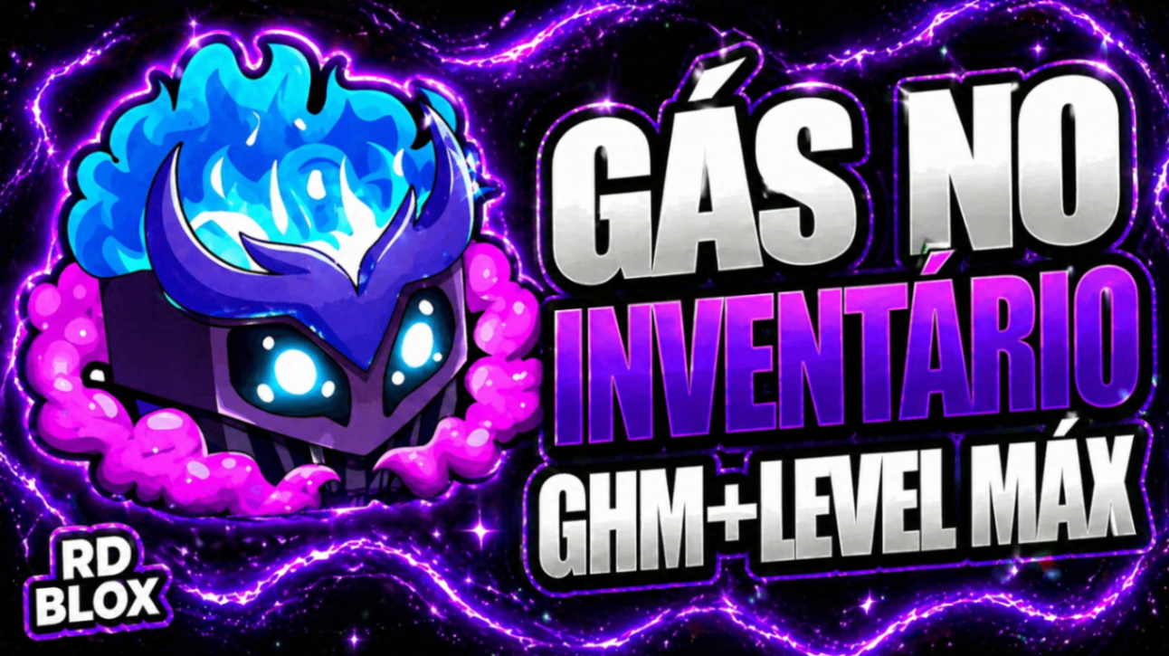 📦☢️  LVL 2800 + GHM + GÁS NO INVENTÁRIO